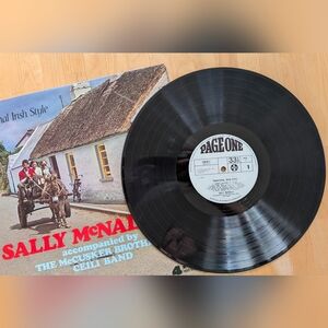 Pagleone Black Vinyl LP with White Label